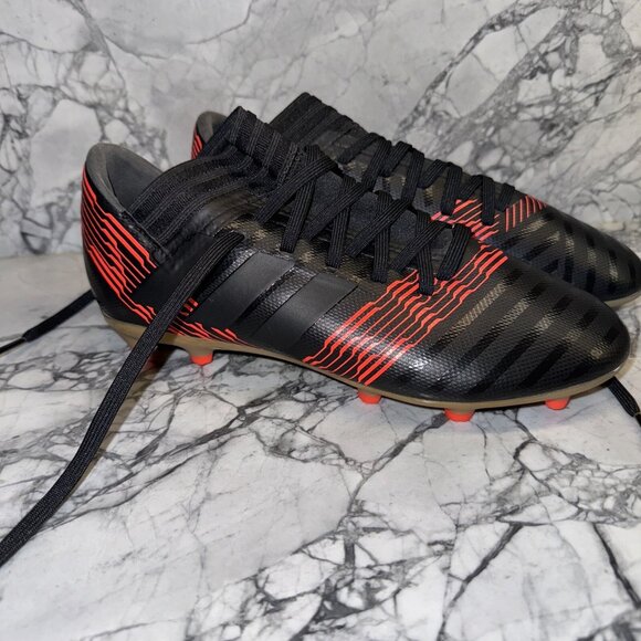 adidas Other - Adidas 17.3 Nemesis Kids 6 Cleats Black Neon Coral NEW
